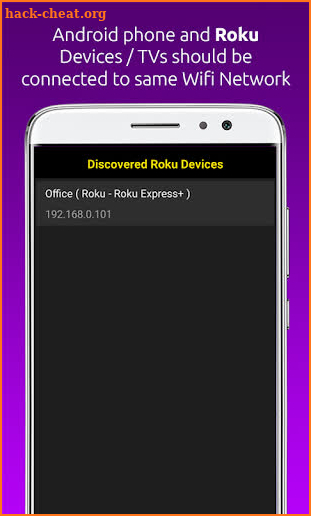 Remote for ROKU TVs / Devices : Codematics screenshot