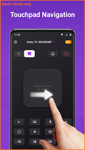 Remote for RokuTV screenshot