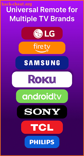 Remote for RokuTV & SmartTV screenshot