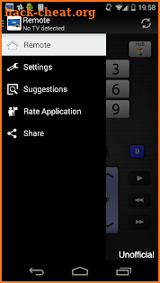 Remote for Samsung TV screenshot