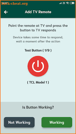 Remote For TCL TV screenshot