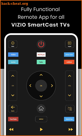 Remote For VIZIO Smart TV : Codematics screenshot