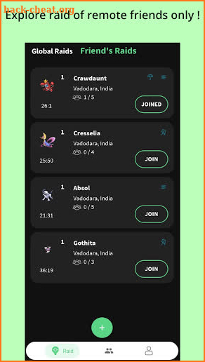 Remote Raid (Connect with trainers) screenshot
