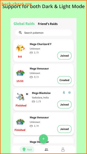 Remote Raid (Connect with trainers) screenshot