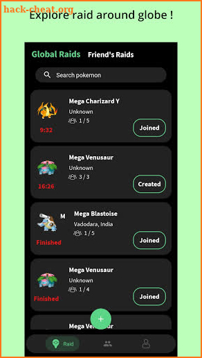 Remote Raid (Connect with trainers) screenshot