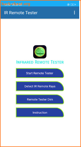 Remote Tester Infrared Rays Detectors screenshot