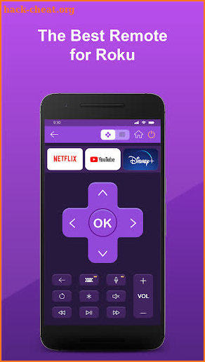 Remote TV for Roku Devices screenshot