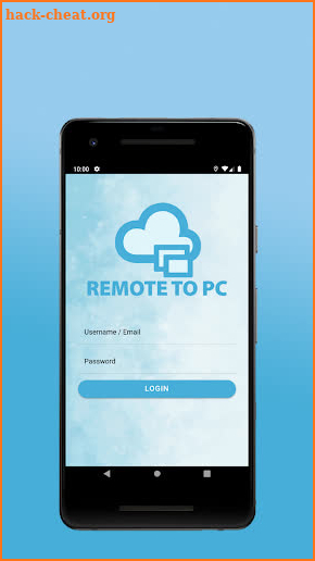 RemoteToPC screenshot