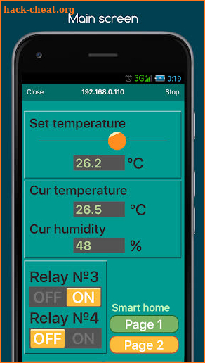 RemoteXY: Arduino control PRO screenshot