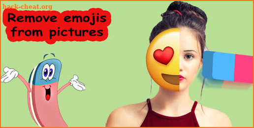 remove emoji from picture screenshot