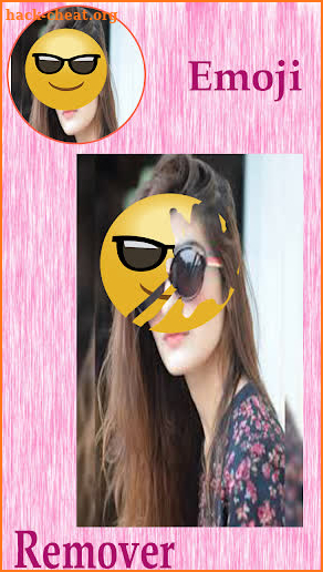 Remove Emoji Girls Face -Face Body scanner Prank screenshot