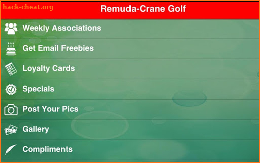 Remuda Crane Field Golf screenshot
