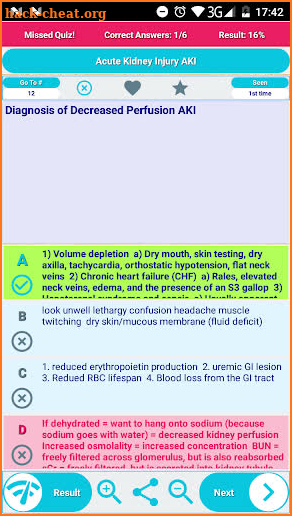 Renal Nursing Care & Dialysis Exam Guide Review screenshot
