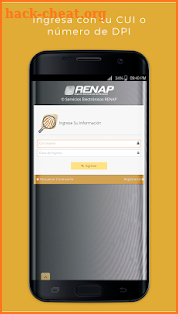 RENAP SE screenshot