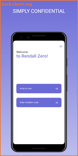 Rendall Zero – Safe chats, calls & videotalks screenshot