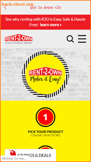 Rent-2-Own screenshot