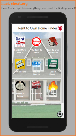 Rent To Own Home Finder screenshot