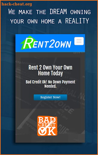 Rent To OWN Your Home 🏠 Stop Renting, be an OWNER screenshot