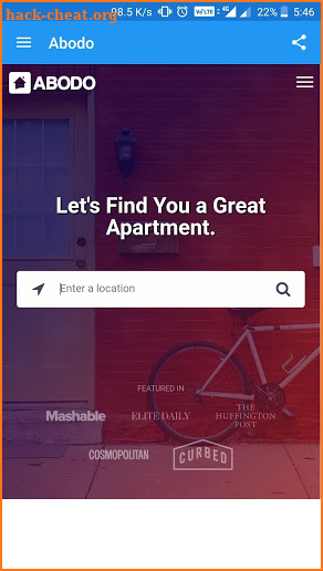 Rentals apartment and housing screenshot