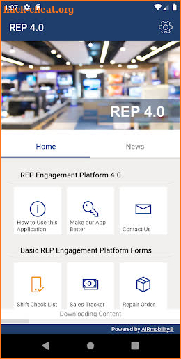 REP 4.0 screenshot