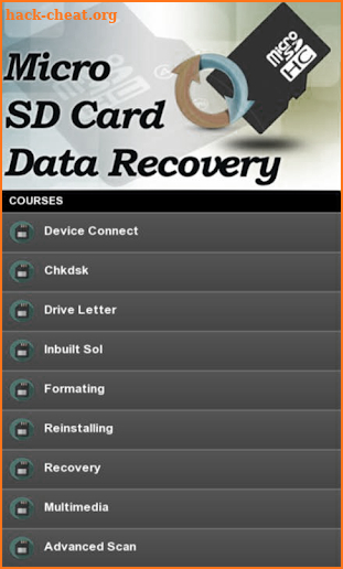 Repair Card SD screenshot