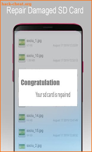 Repair Damaged Sd Card - Fix Memory screenshot