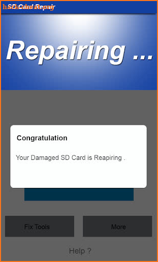 Repair Formatter Sd Card screenshot