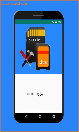 Repair SD Card Damaged Tools screenshot