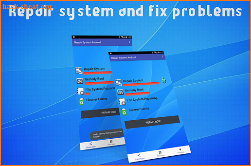 Repair system and fix android problems screenshot