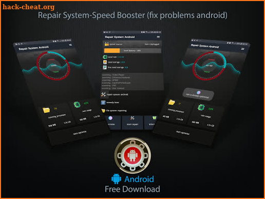 repair system-speed booster (fix problems android) screenshot