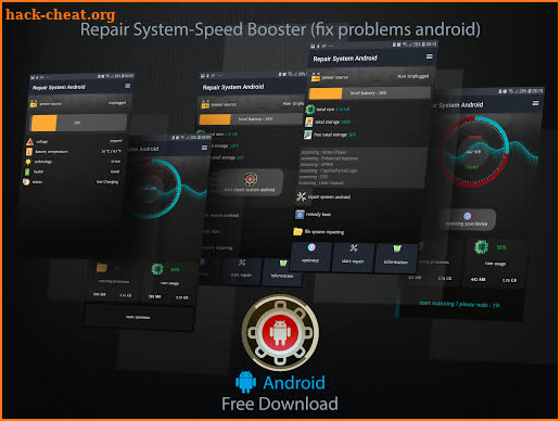 repair system-speed booster (fix problems android) screenshot