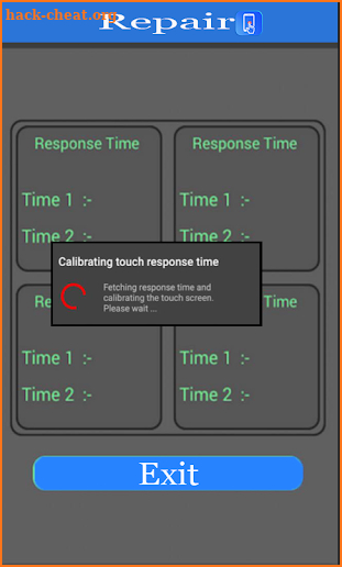 Repair Touchscreen screenshot