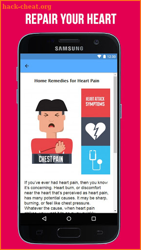 Repair Your Heart Naturally screenshot