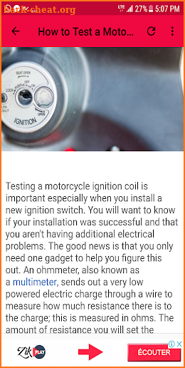 Repair your Motorcycle screenshot