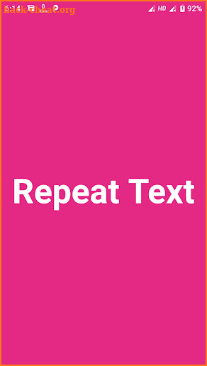 Repeat Text screenshot