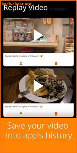 Replay Video for Instagram screenshot