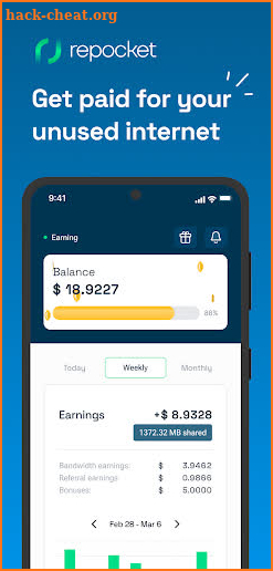 Repocket - Make Money Daily screenshot