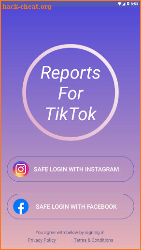 Reports For Tiktok screenshot