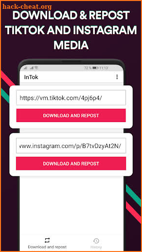 Repost & Video Downloader for TikTok and Instagram screenshot