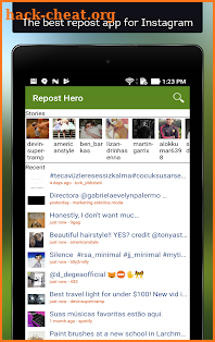 Repost Hero: Photo Video & Story Saver 4 Instagram screenshot