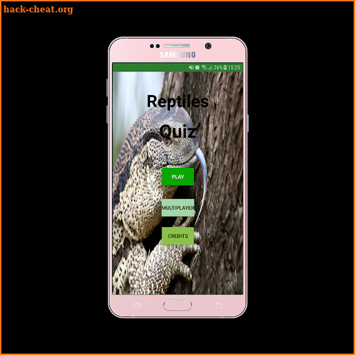 Reptiles Quiz screenshot