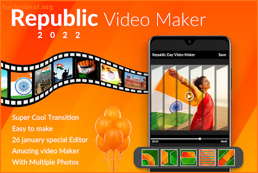 Republic Day Video Maker song screenshot