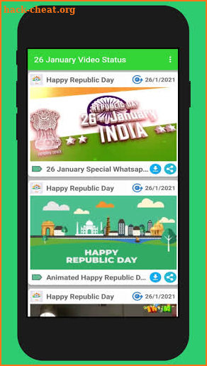 Republic Day Video Status - 26 January screenshot