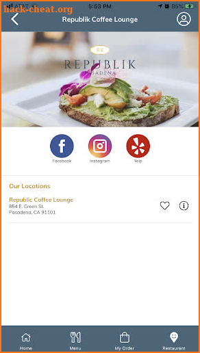 Republik Coffee Lounge screenshot