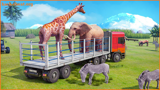 Rescue Animal Transporter Truck Driving Simulator screenshot