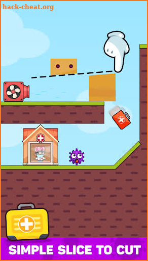 Rescue Baby: Slice Shape Puzzle screenshot