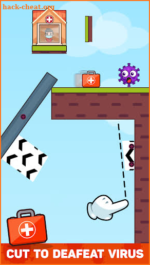 Rescue Baby: Slice Shape Puzzle screenshot