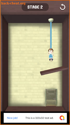 Rescue Boy - Cut Rope Puzzle screenshot