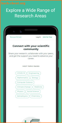 ResearchGate - Find and Share Research with World screenshot