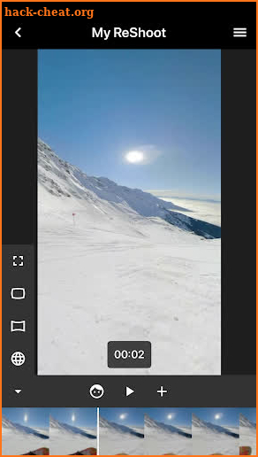 ReShoot 360 : 360° reframe editor video & photo screenshot